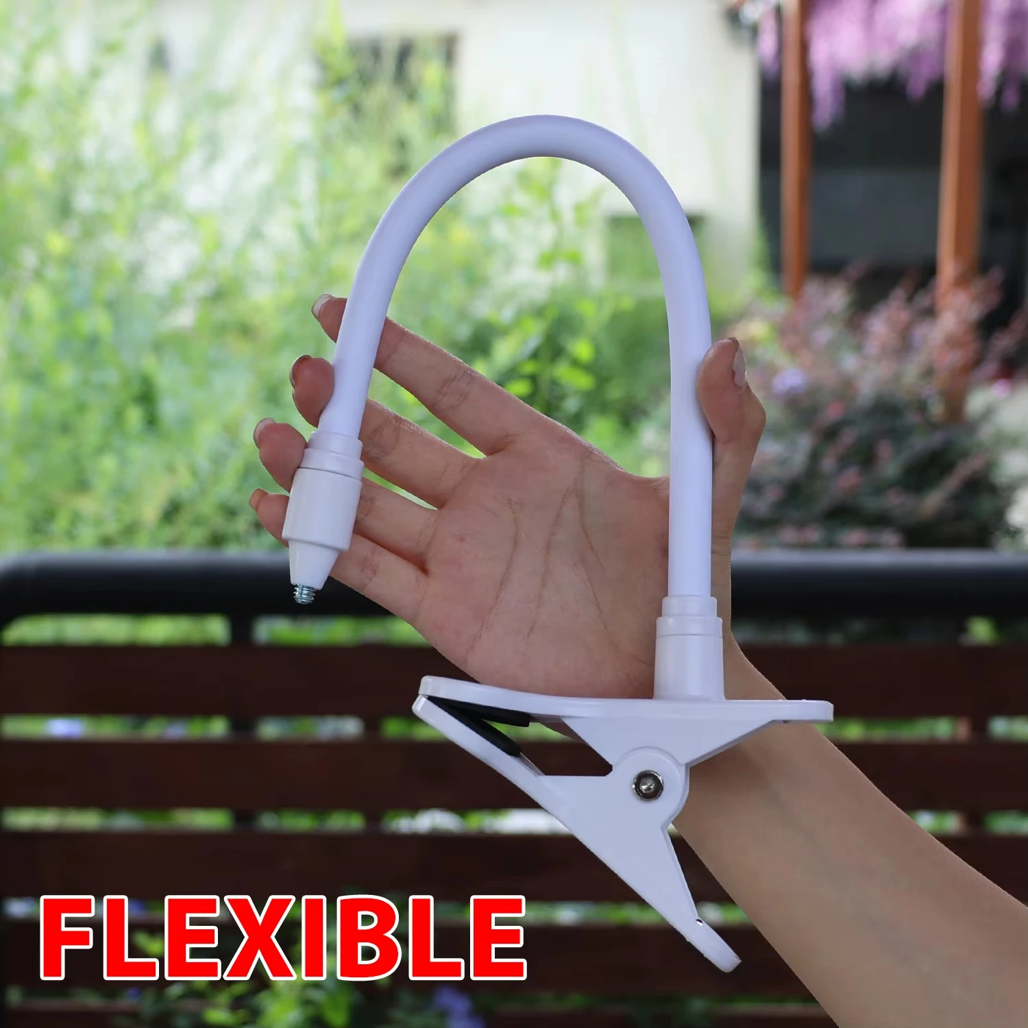 Wearable Baby Monitor - Tragbare Flexible Kamera-Klemmhalterung Baby-Monitor-Kamera-Halterung Webcam-Monitor Stanzfreie