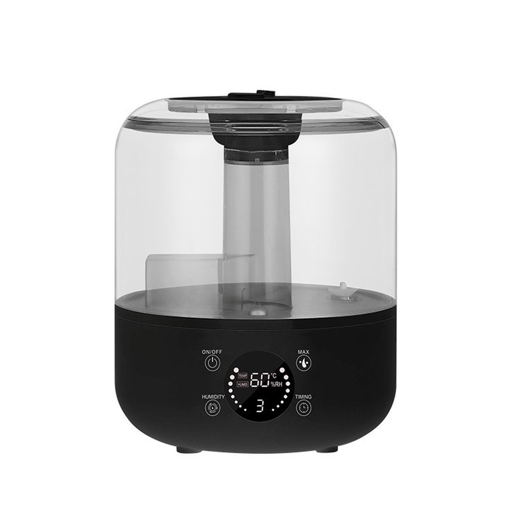 Humidifier Nursery Quiet - Doppeldüsen-Luftbefeuchter mit 3-Liter-Behälter zum Befüllen von