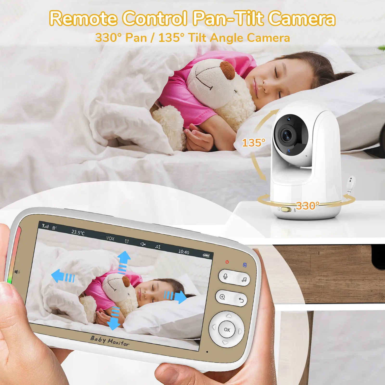 VB803 PRO Baby Monitor, mit 2p – Wearable Baby Monitor Bewertung und Preis