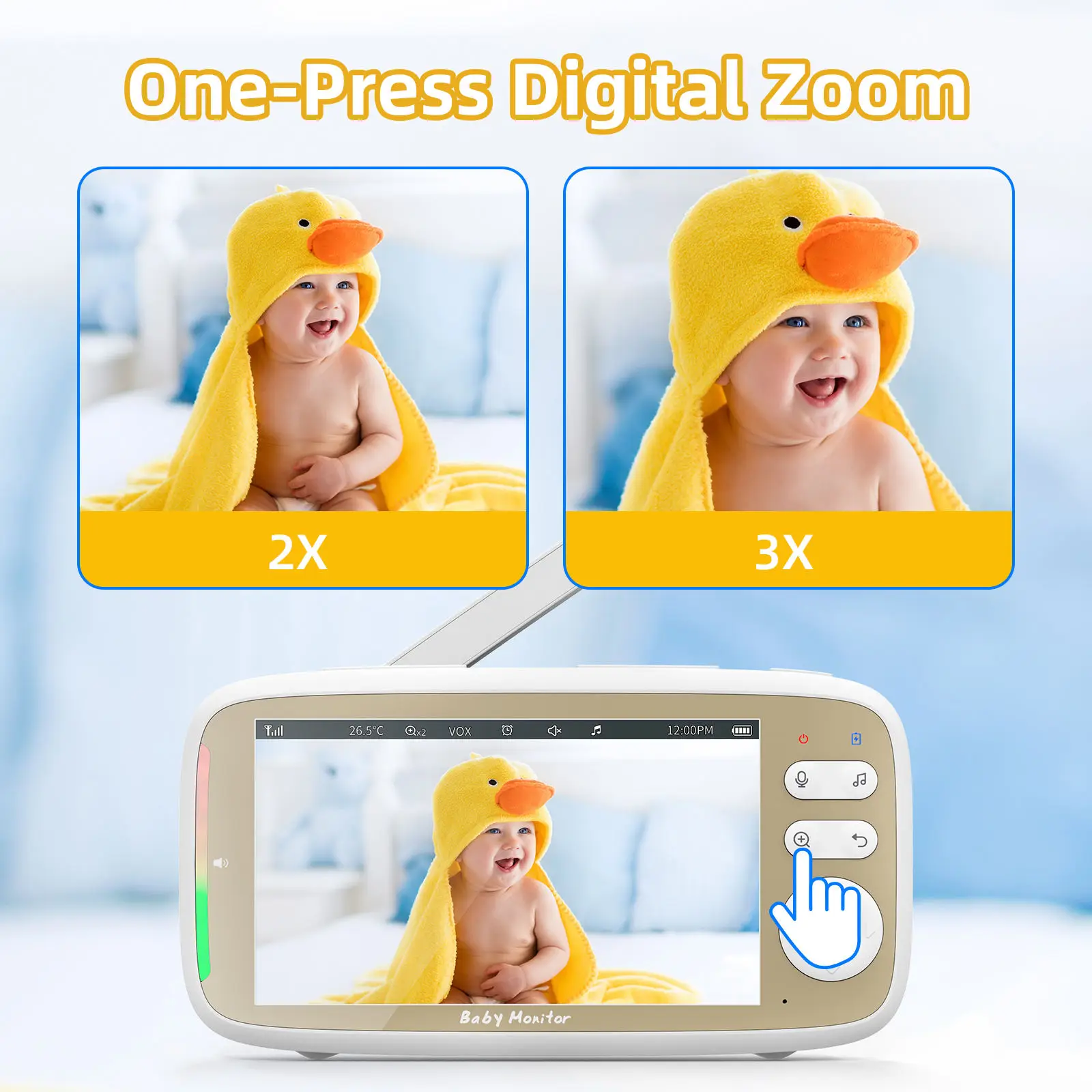 VB803 PRO Baby Monitor, mit 2p – Wearable Baby Monitor Bewertung und Preis