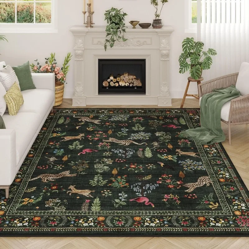 Teppich für Wohnzimmer, Blumen – Soft Rug Nursery Bewertung und Preis