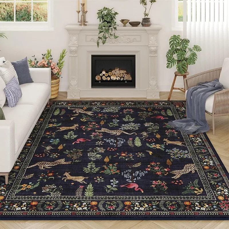 Teppich für Wohnzimmer, Blumen – Soft Rug Nursery Bewertung und Preis