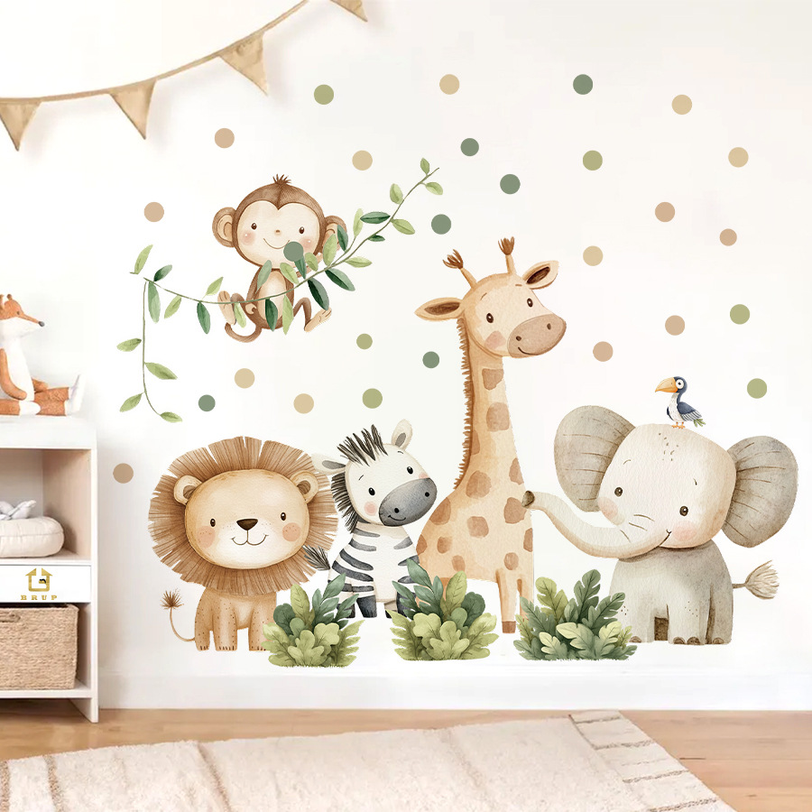 Boho Waldtiere Wandaufkleber f – Baby Nursery Wallpaper Bewertung und Preis