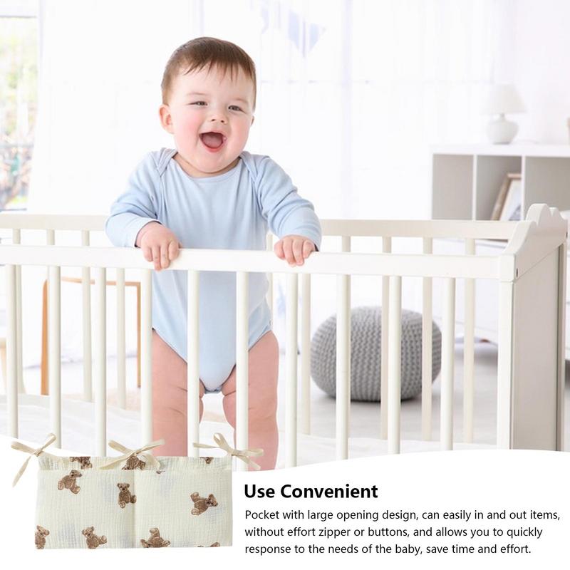 Babybett-Organizer, Kinderbett – Baby Nursery Animal Prints Bewertung und Preis