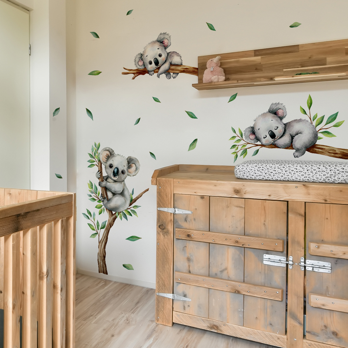 Cartoon Koala Klettern Baum Zw – Baby Nursery Wallpaper Bewertung und Preis