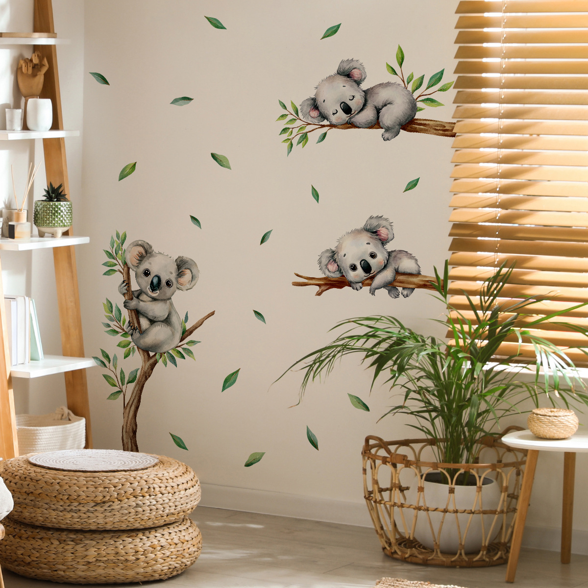 Cartoon Koala Klettern Baum Zw – Baby Nursery Wallpaper Bewertung und Preis