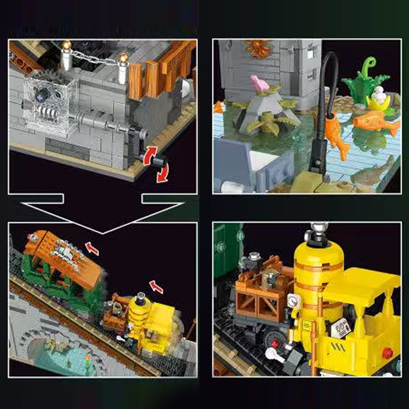 1987PCS Rack-and-Richtung Eise – Lego Set City Bewertung und Preis