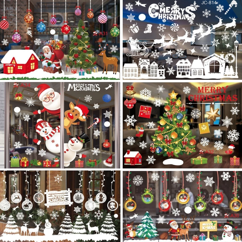 Weihnachten Fensteraufkleber F – Baby Nursery Wall Mural Bewertung und Preis