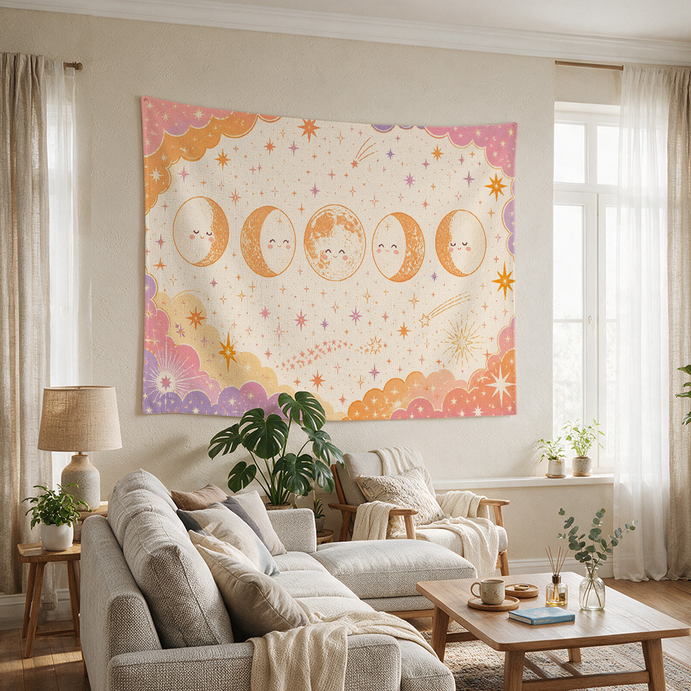 Niedlicher Mond-Sterne-Galaxie – Baby Nursery Modern Bewertung und Preis