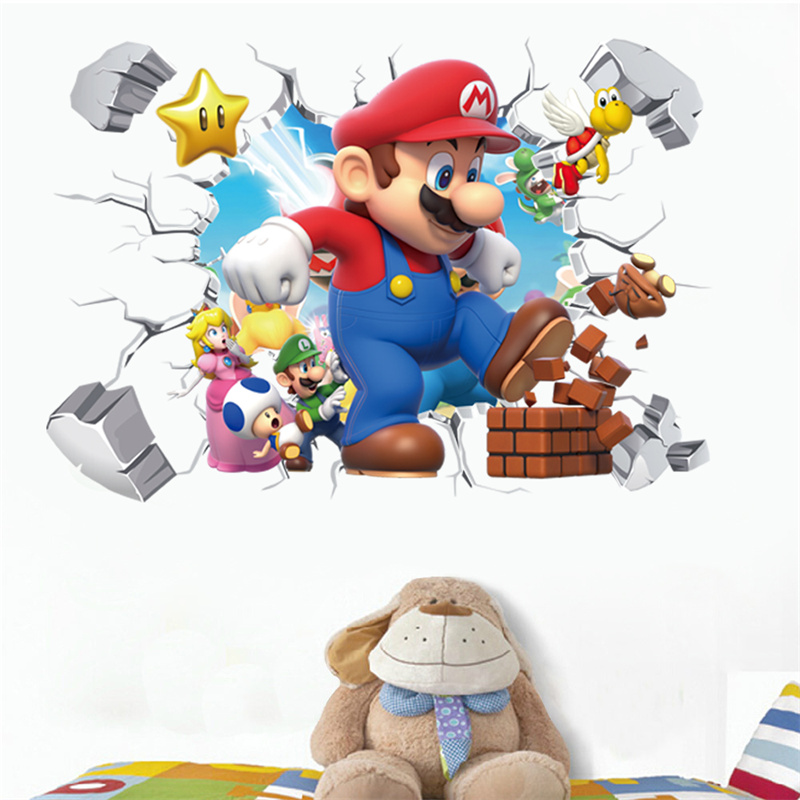 3D Cartoon Anime Spielcharakte – Baby Nursery Wallpaper Bewertung und Preis