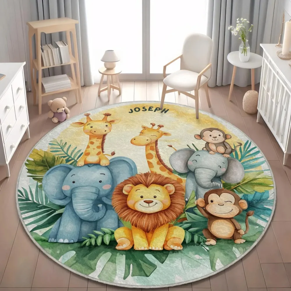 Wild Safari Tier Bodenmatte Gi – Soft Rug Nursery Bewertung und Preis