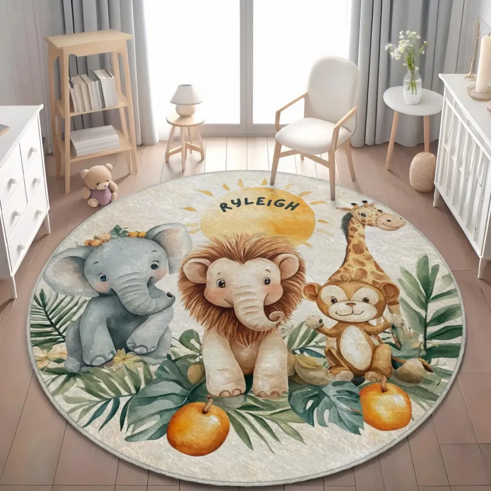 Wild Safari Tier Bodenmatte Gi – Soft Rug Nursery Bewertung und Preis