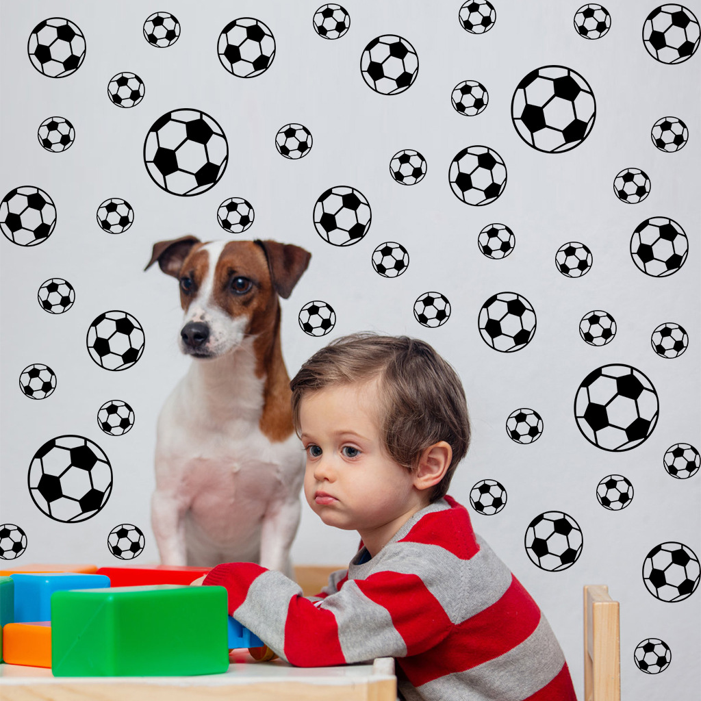 43Pcs Fußball Wand Aufkleber F – Baby Nursery Wallpaper Bewertung und Preis