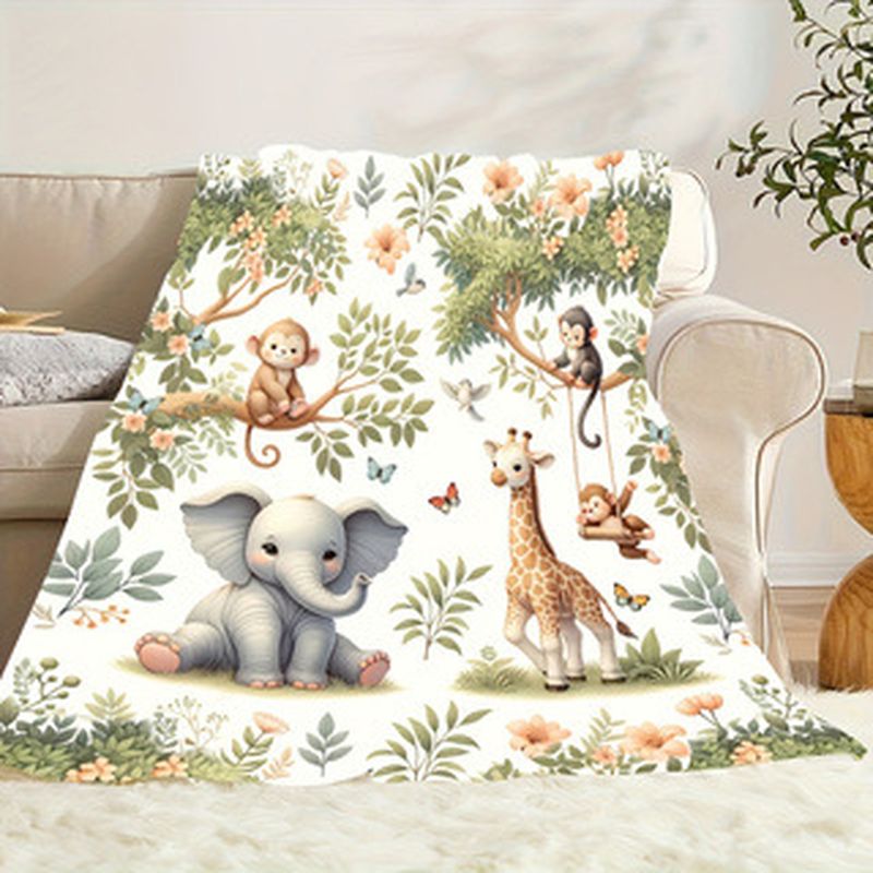 VIKAMA Babydecke mit Aquarell- – Baby Nursery Animal Prints Bewertung und Preis