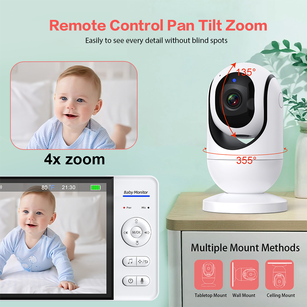 Video Baby Monitor 7'' 1080P H – Wearable Baby Monitor Bewertung und Preis