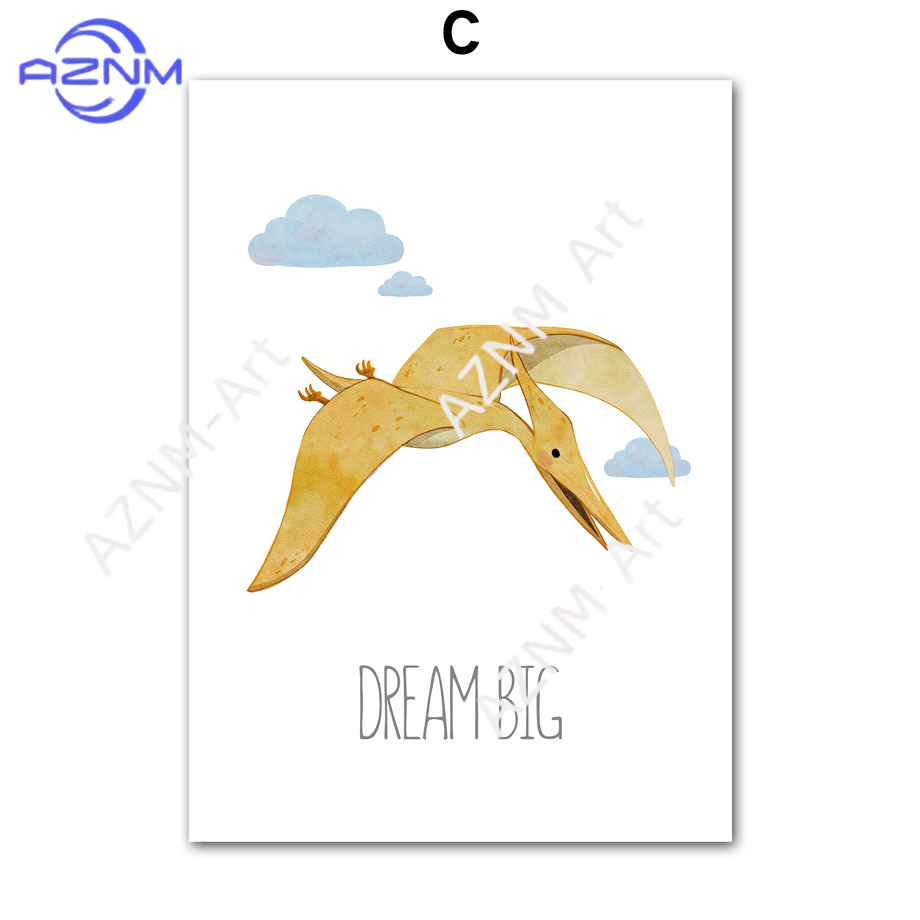 1 Stück/6 Stück Dinosaurier In – Baby Nursery Quotes Wall Art Bewertung und Preis