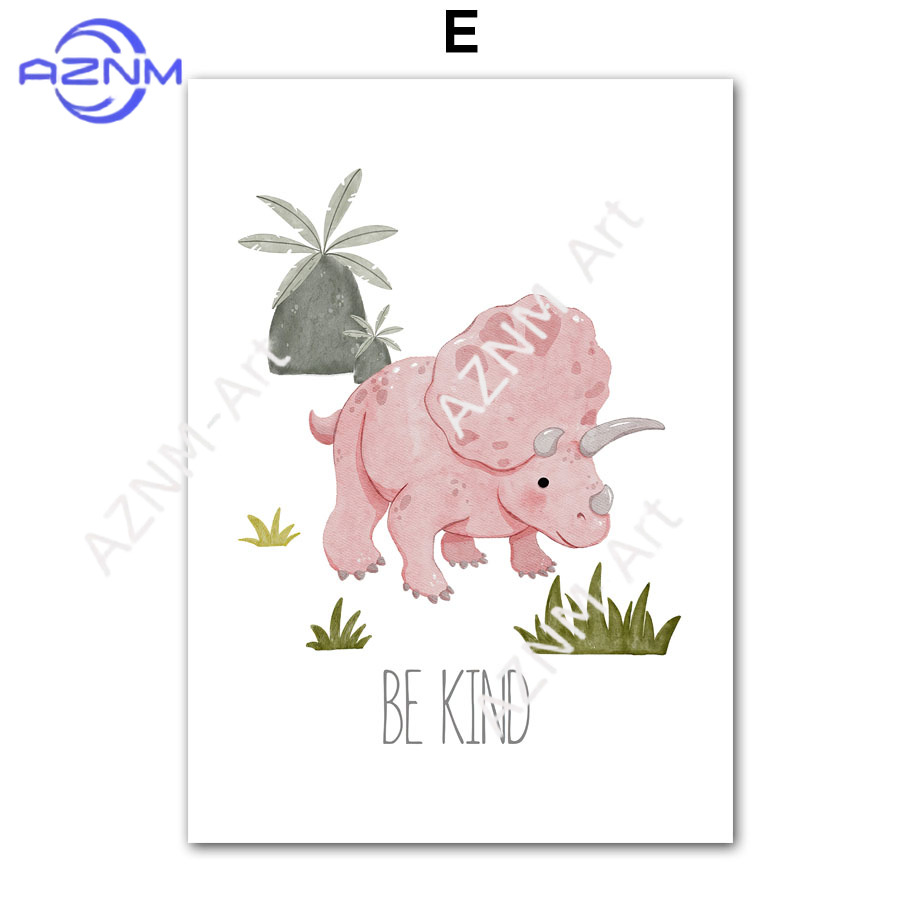 1 Stück/6 Stück Dinosaurier In – Baby Nursery Quotes Wall Art Bewertung und Preis