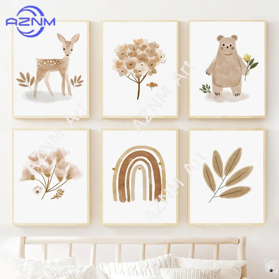 Boho Kinderzimmer Wandkunst Le – Baby Nursery Art Bewertung und Preis
