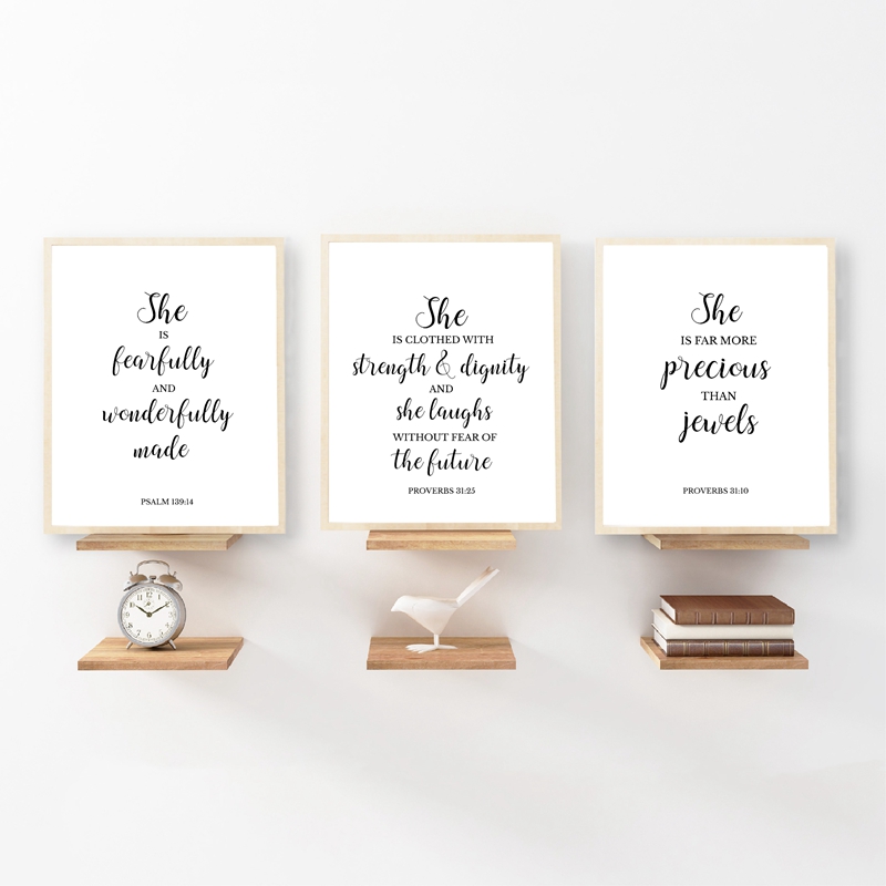 Bibel Verse Zitieren Christian – Baby Nursery Quotes Wall Art Bewertung und Preis
