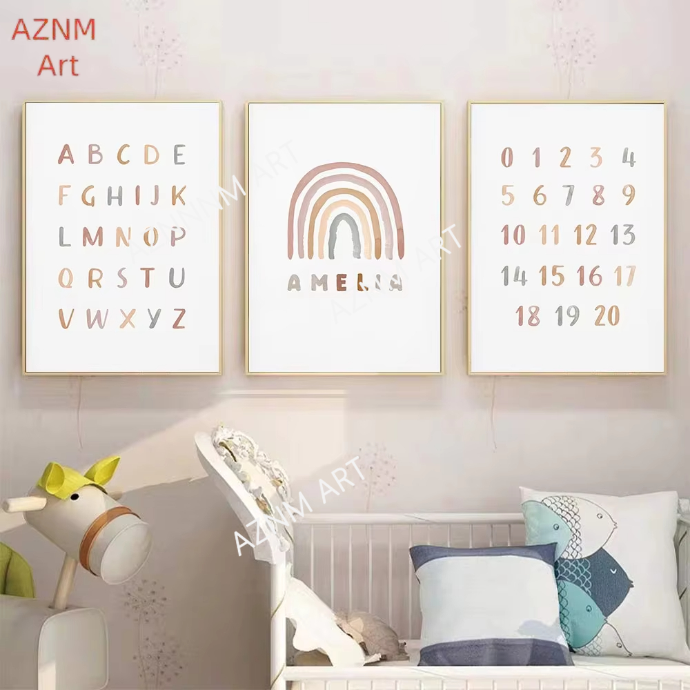 1/3 Stück, Poster, individuell – Baby Name Wall Art Bewertung und Preis