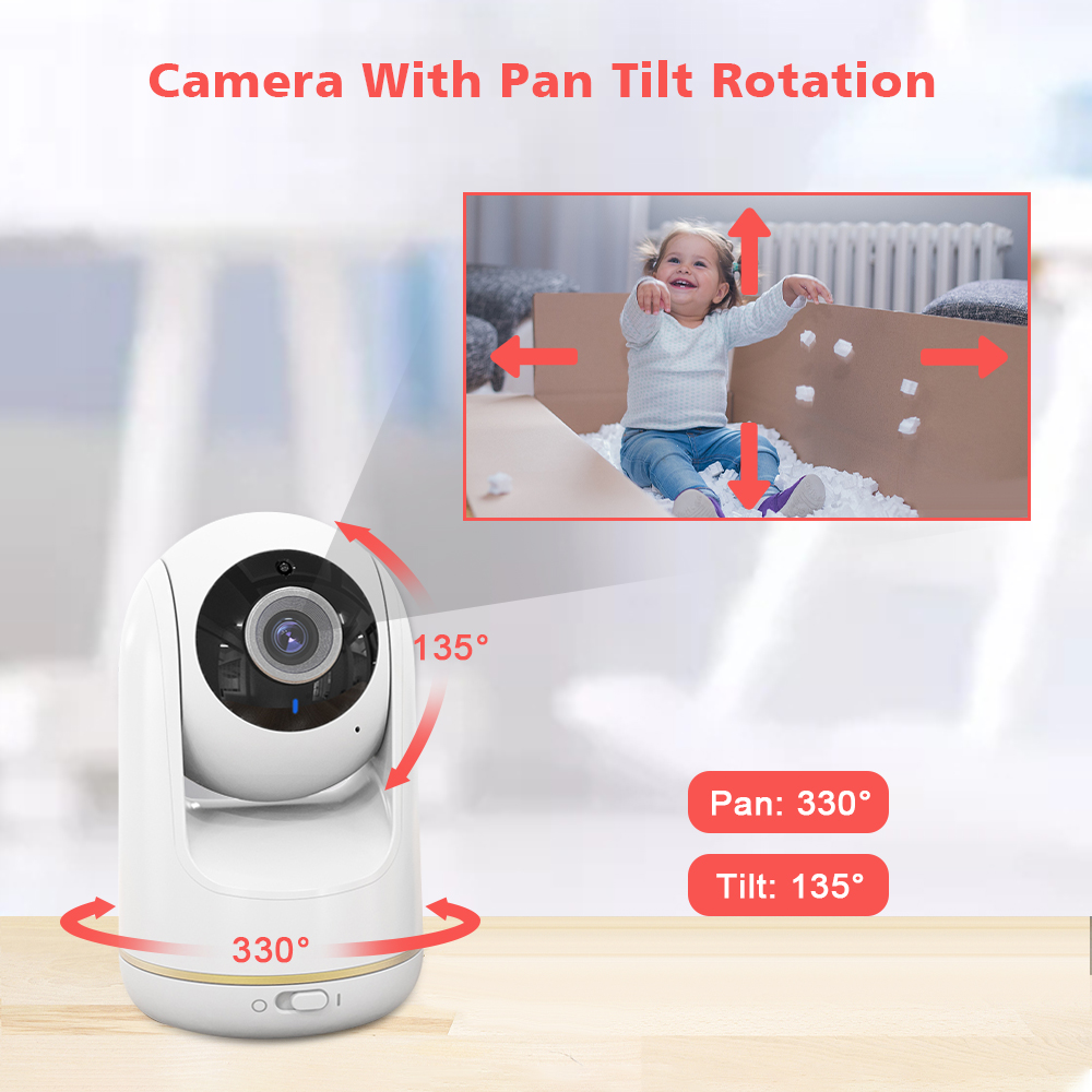 VB803 Babyphone 5 Zoll 720P gr – Wearable Baby Monitor Bewertung und Preis
