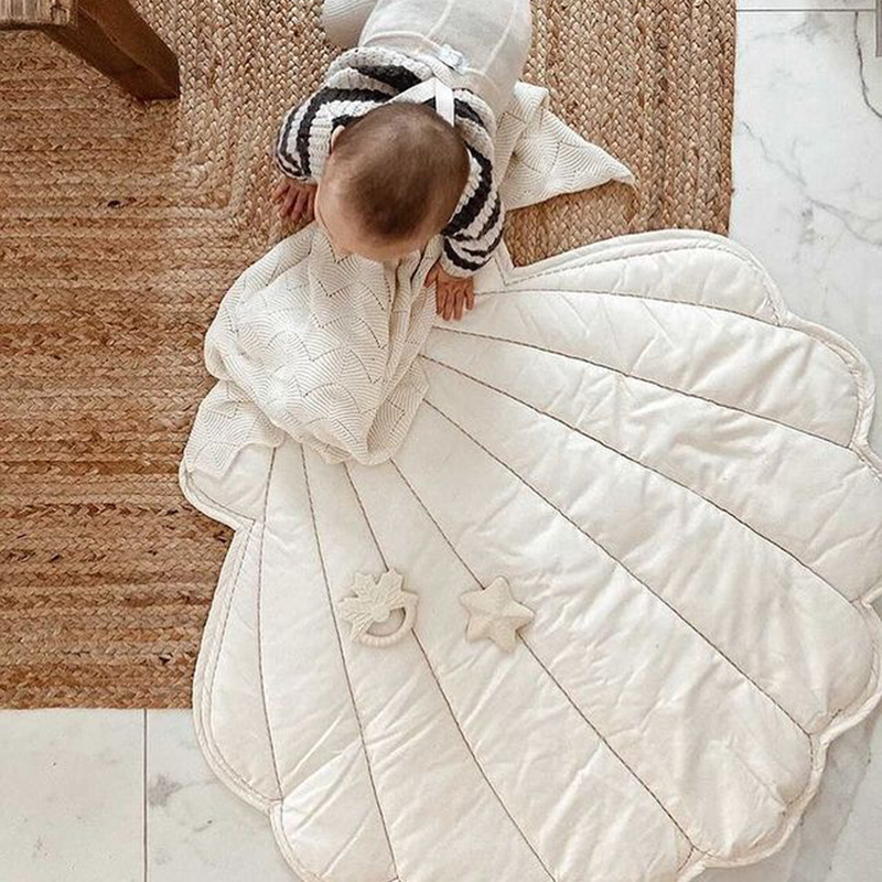 Nordische Muschelförmige Baby- – Soft Rug Nursery Bewertung und Preis