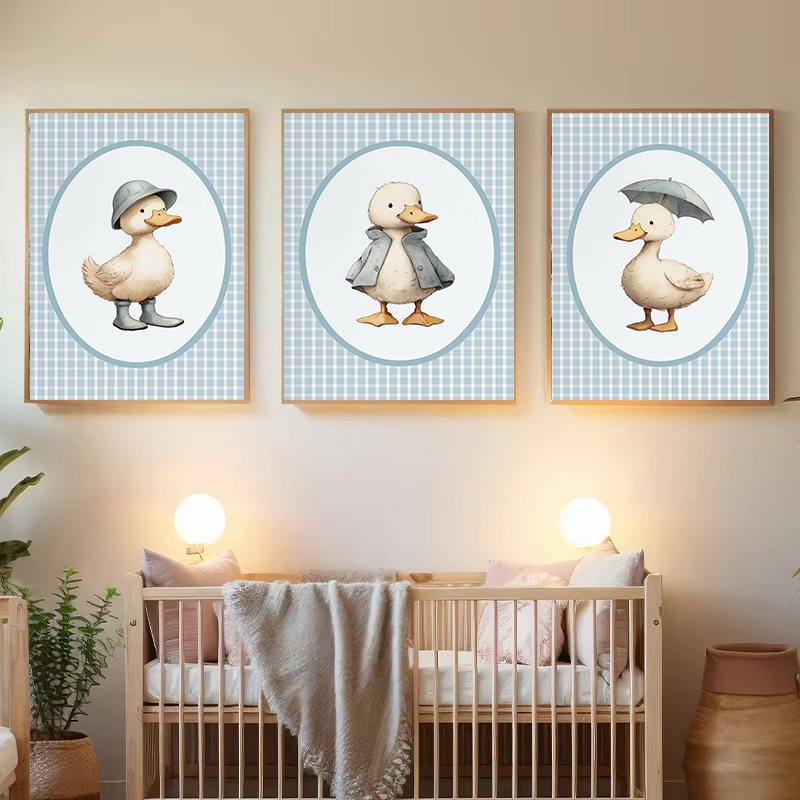 Niedliches Kinderzimmer-Poster – Baby Nursery Yellow Walls Bewertung und Preis