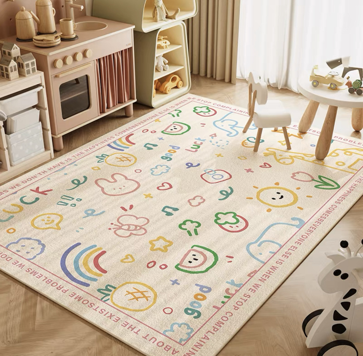 VIKAMA Neutrale Cartoon-Löwen- – Soft Rug Nursery Bewertung und Preis