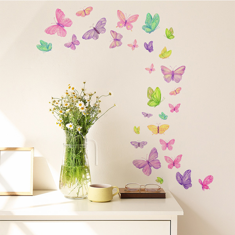 Romantische Schmetterlings-Wan – Baby Nursery Wall Mural Bewertung und Preis