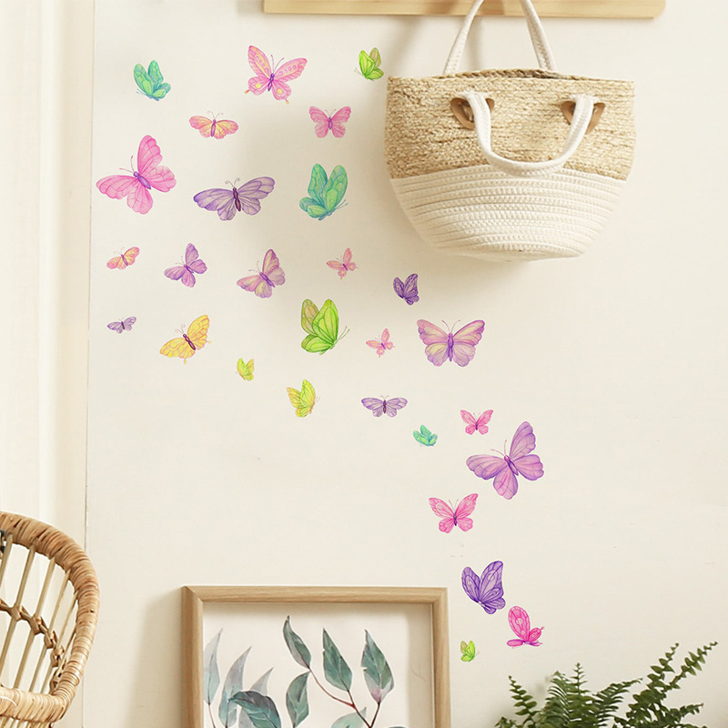Romantische Schmetterlings-Wan – Baby Nursery Wall Mural Bewertung und Preis