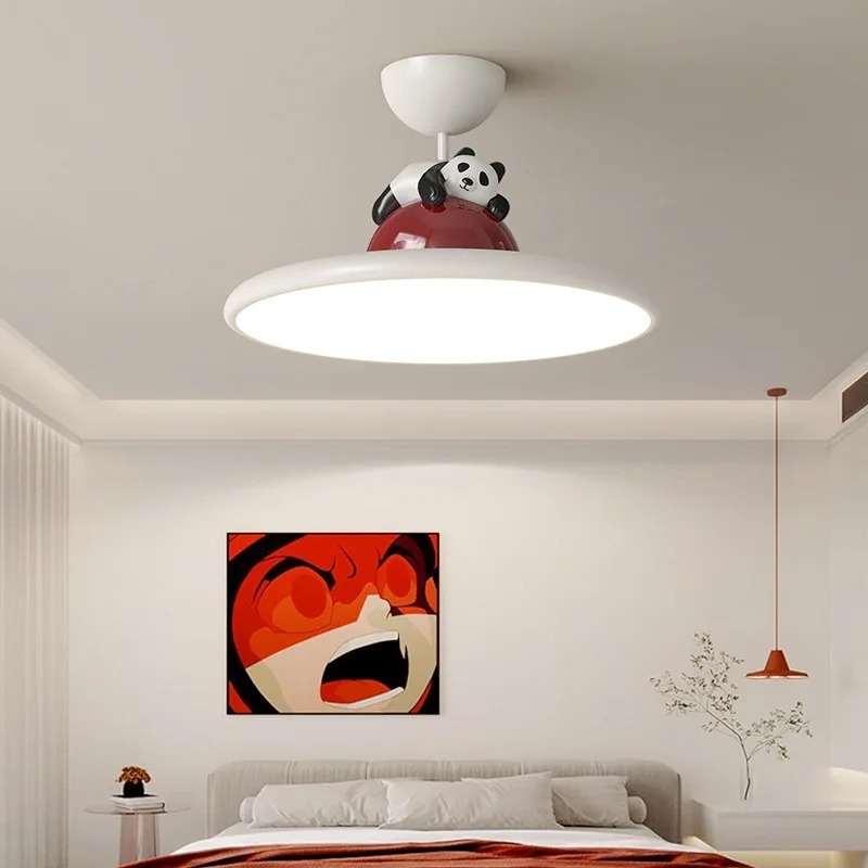 Cartoon Creme Stil Panda LED D – Baby Nursery Modern Bewertung und Preis