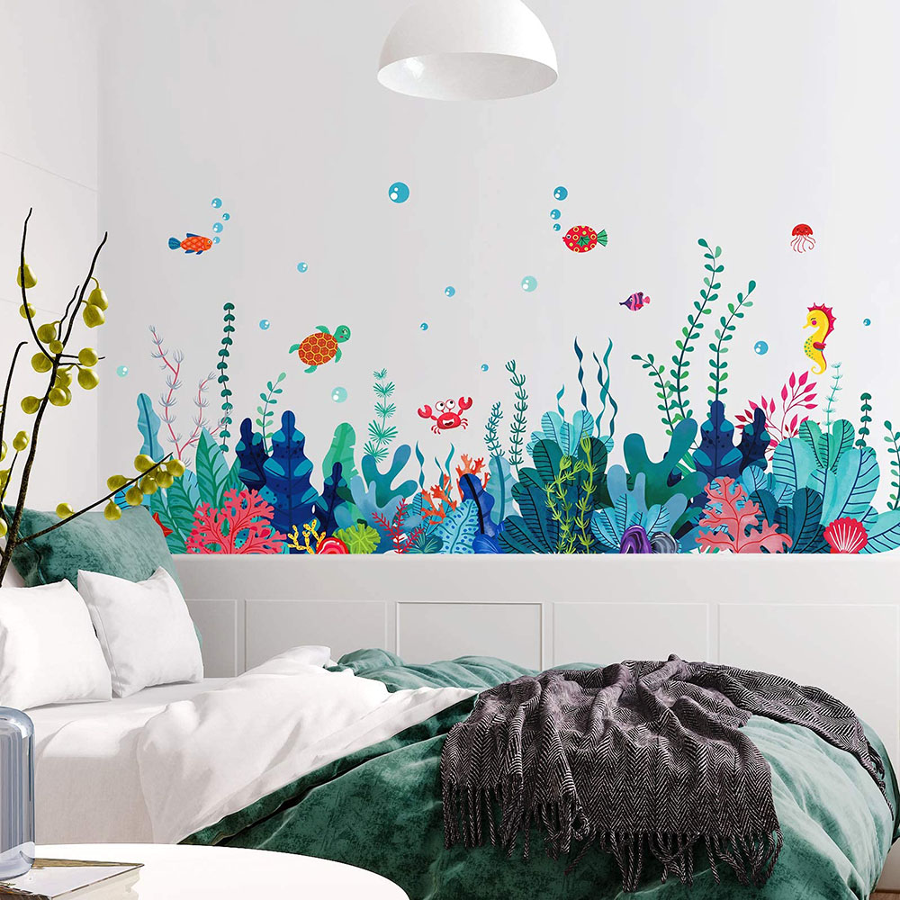 Große Wandaufkleber unter dem  – Baby Nursery Under The Sea Bewertung und Preis