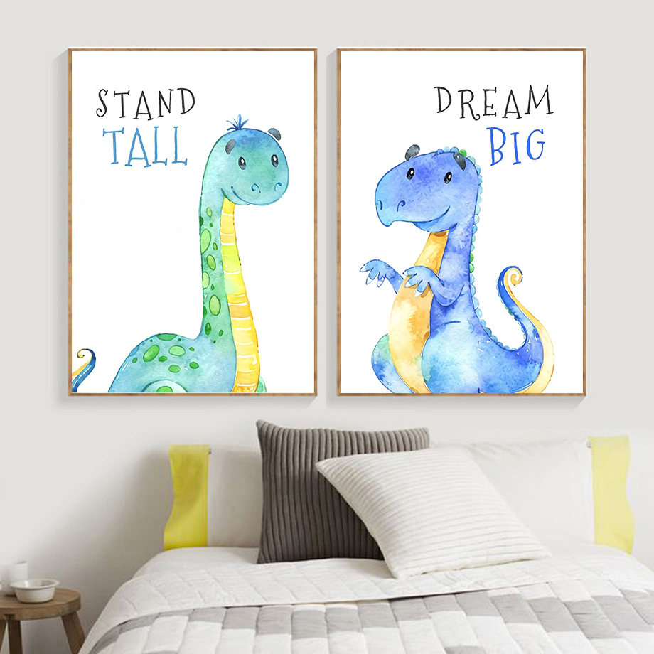 Cartoon Dinosaurier Zitate Wan – Baby Nursery Quotes Wall Art Bewertung und Preis