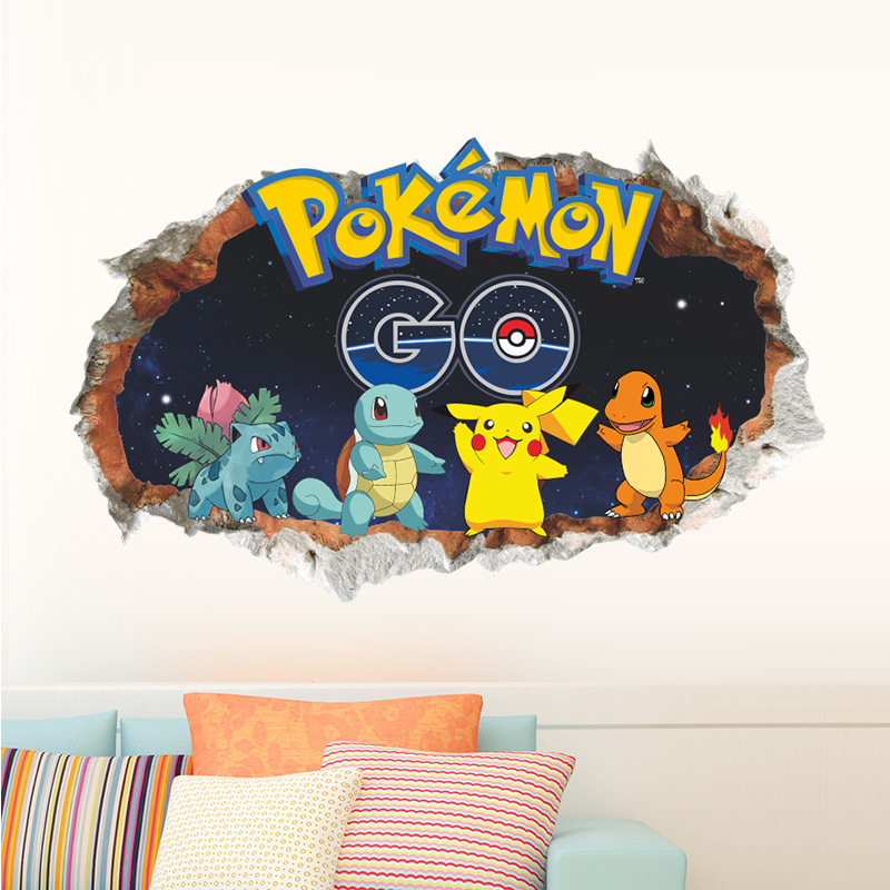 Cartoon Pokémon Pikachu Wanda  – Baby Nursery Wall Mural Bewertung und Preis
