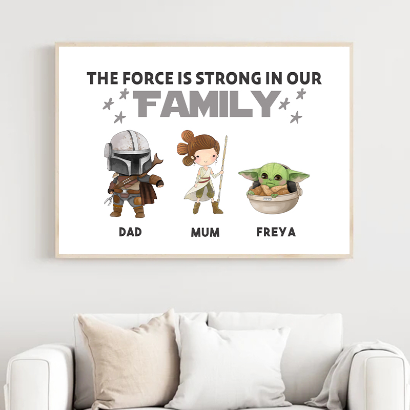 Personalisierter Familienname- – Baby Yoda Nursery Bewertung und Preis