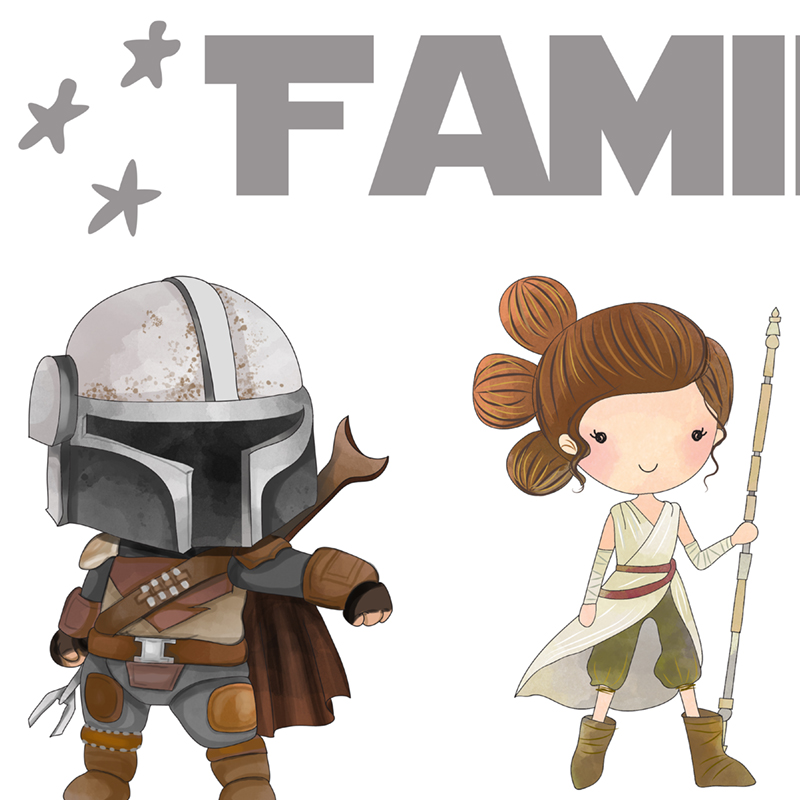 Personalisierter Familienname- – Baby Yoda Nursery Bewertung und Preis