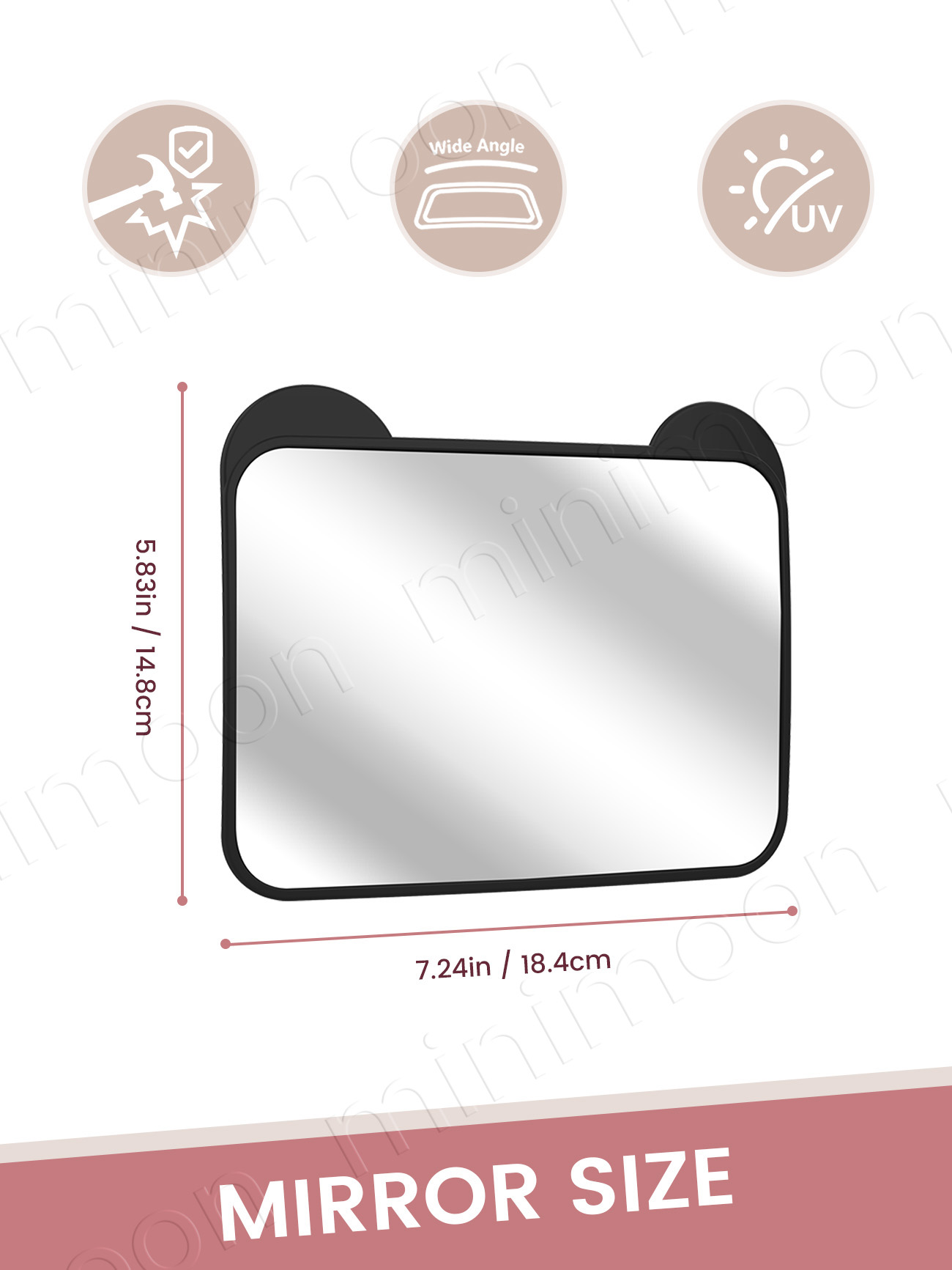 Niedlicher Auto-Rücksitzspiege – Wearable Baby Monitor Bewertung und Preis