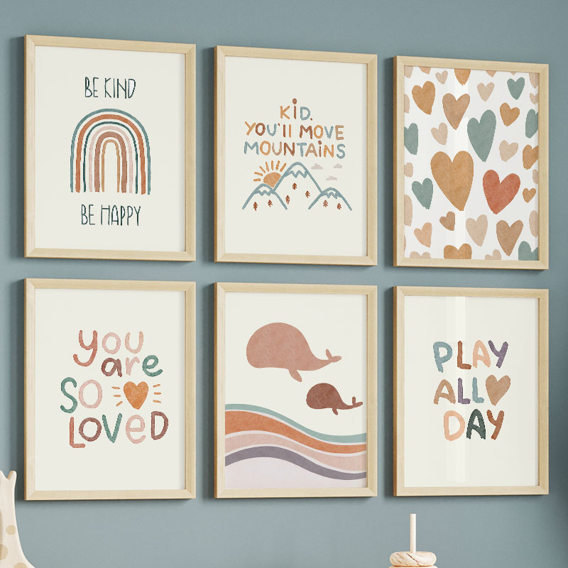 Cartoon Ozean Wal Regenbogen H – Baby Nursery Quotes Wall Art Bewertung und Preis