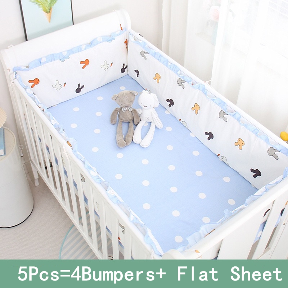 5Pcs Krippe Bettwäsche Set Mäd – Baby Nursery Animal Prints Bewertung und Preis