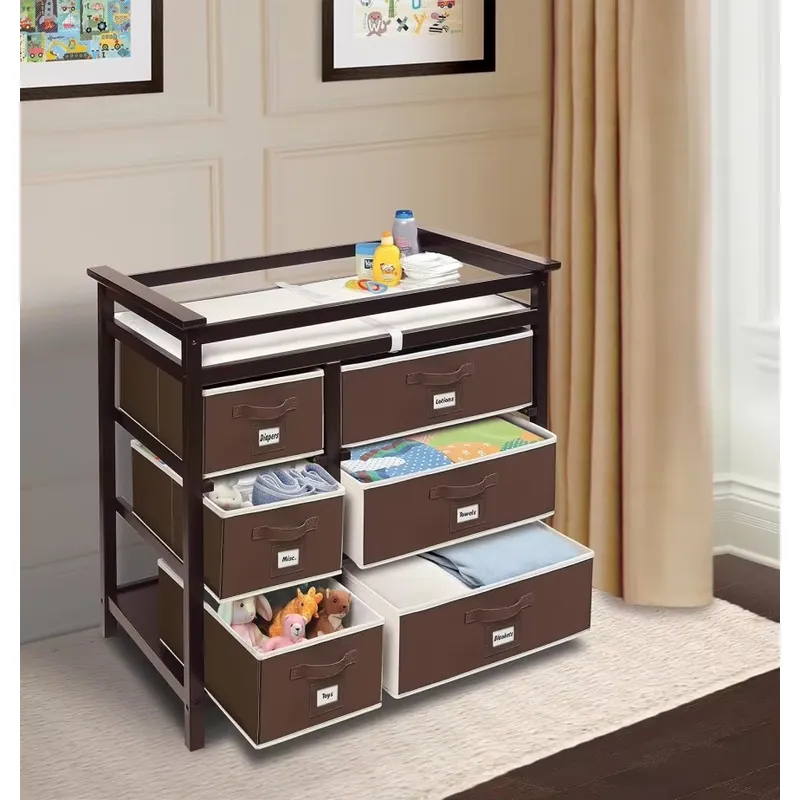 Moderne Holz-Babykommode mit W – Baby Nursery Modern Bewertung und Preis