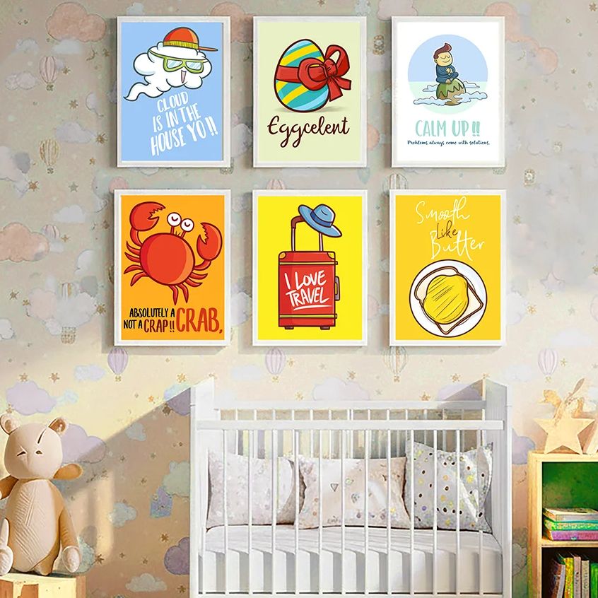Niedliche Lustige Cartoon-Zita – Baby Nursery Quotes Wall Art Bewertung und Preis