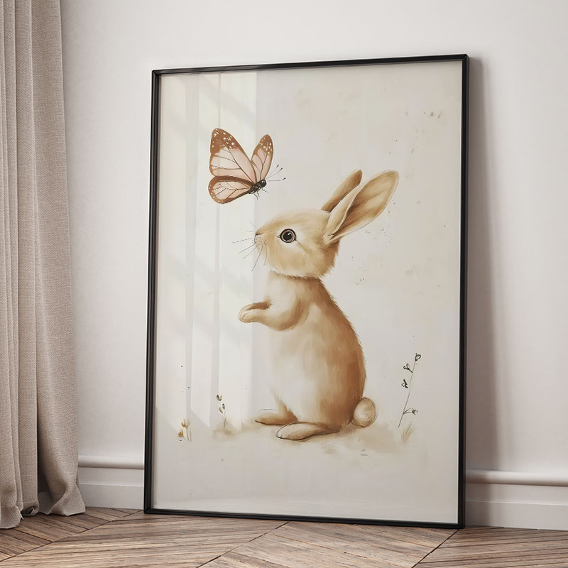 Bär, Hase, Fuchs, Hirsch, Eich – Baby Nursery Modern Bewertung und Preis