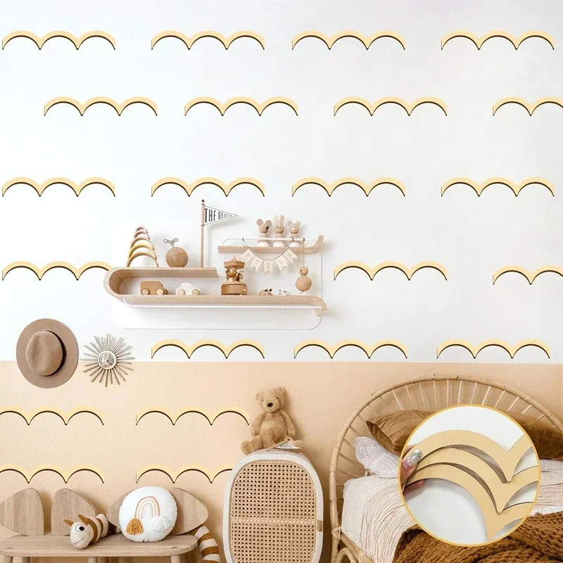 Unbehandelte Holz-Zierleisten  – Baby Nursery Diy Bewertung und Preis